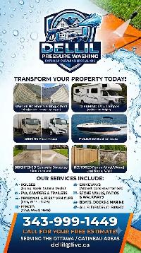 PRESSURE WASHING SERVICES