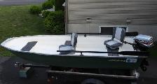 CHALOUPE 12 PIEDS ET MOTEUR EVINRUDE 6 ½ HP
