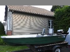 CHALOUPE 12 PIEDS ET MOTEUR EVINRUDE 6 ½ HP - Photo 2