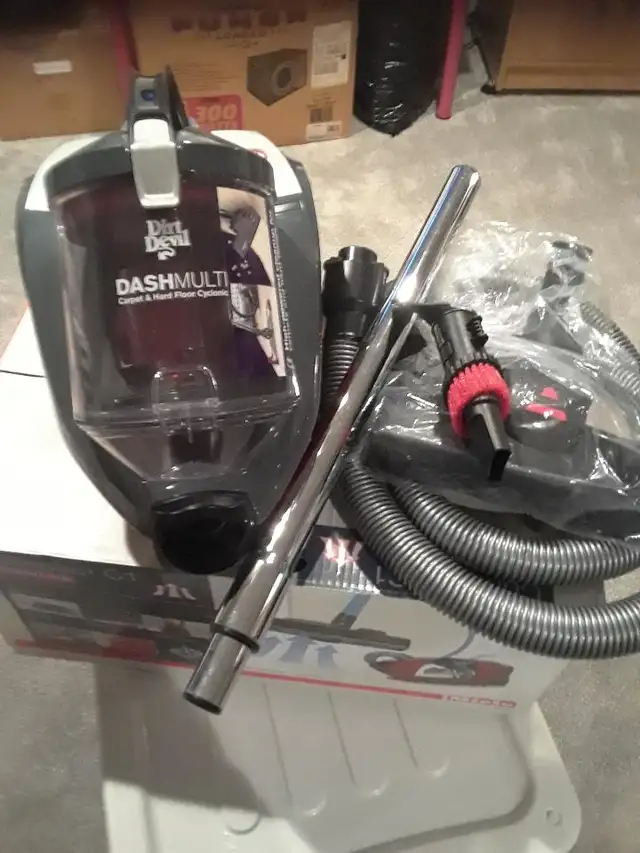 New bagless dirt devil canister vacuum Buy for $219.00 O.B.O.
