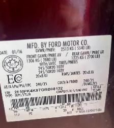 16 Ford Edge Titanium - Photo 5