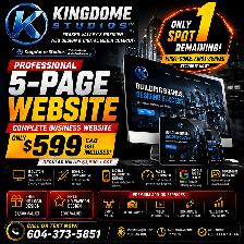 ​$599 Website Design | 5-Page Site   Logo | Look Like a Pro!