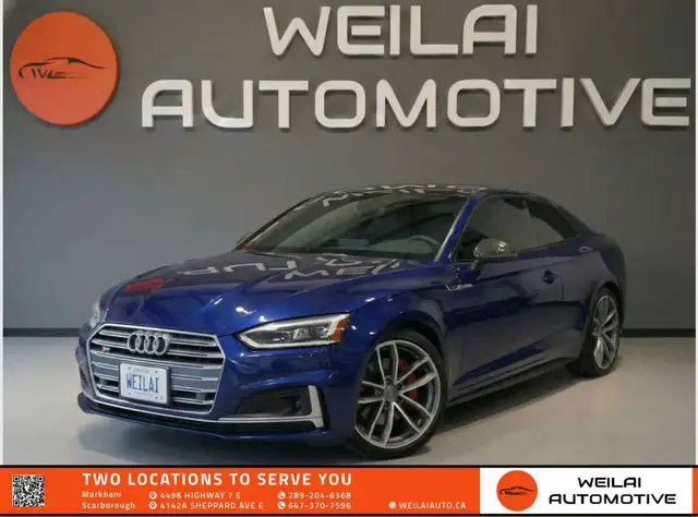 2018 Audi S5 Coupe Technik/HUD/Sport Differential/19 Inches Rim