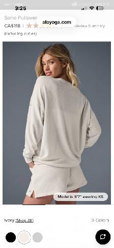 AUTHENTIC "ALO" SOHO PULLOVER - Photo 2