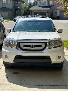 2011 Honda Pilot EX-L 4WD (White) - Runs Great - Salvage Title