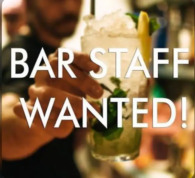 Hiring  Bottle Service staff / Bar staff