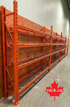 8’ tall x 18" deep storage rack - baby pallet racking - Photo 3