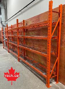 8’ tall x 18" deep storage rack - baby pallet racking - Photo 4