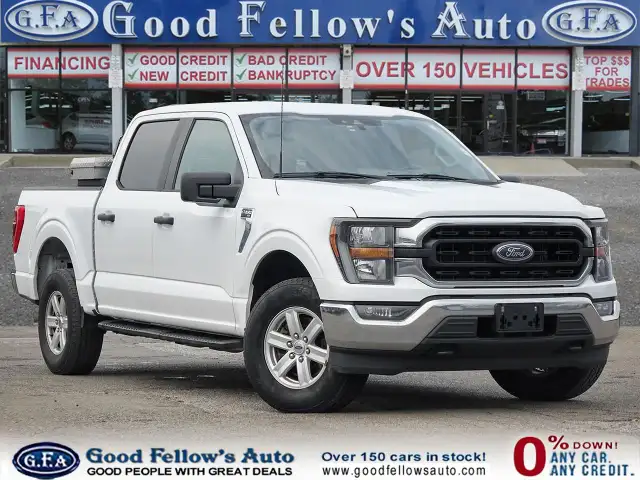 2023 Ford F-150 XLT MODEL, 4X4, CREW CAB, REARVIEW CAMERA, HEATE