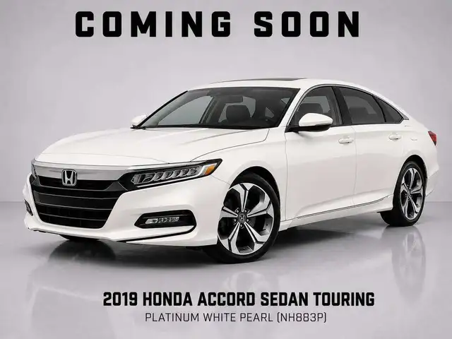 2019 Honda Accord Touring - HUD | Cooled Seat | Heated Rear Seat
