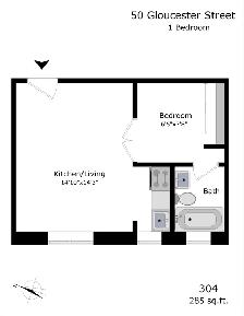 Renovated studio, Church and Wellesley - ID 2274 - Photo 10