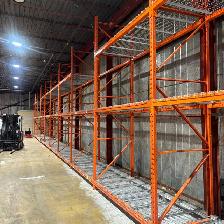 16' H x 42' D REDIRACK USED uprights
