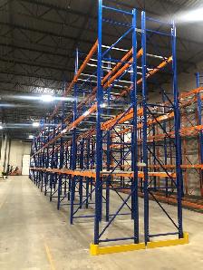 20' x 42' HD 13ga redirack end frames Uprights pallet racking - Photo 2
