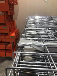 USED Wire Mesh Decking Deck 42' and 36' Deep for Pallet Racking - Photo 6