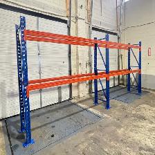 NEW and USED 24 inch Deep Pallet Racking REDIRACK Storage Rack - Photo 2