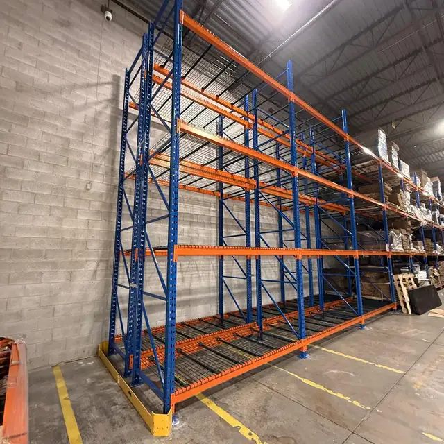 20' x 42' HD 13ga redirack end frames Uprights pallet racking