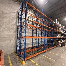 20' x 42' HD 13ga redirack end frames Uprights pallet racking