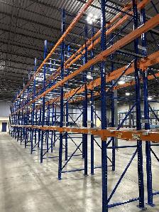 20' x 42' HD 13ga redirack end frames Uprights pallet racking - Photo 6