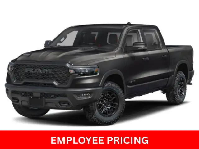 2026 Ram 1500 | REBEL Crew 4x4 | PANO SUNROOF | NAVIGATION |