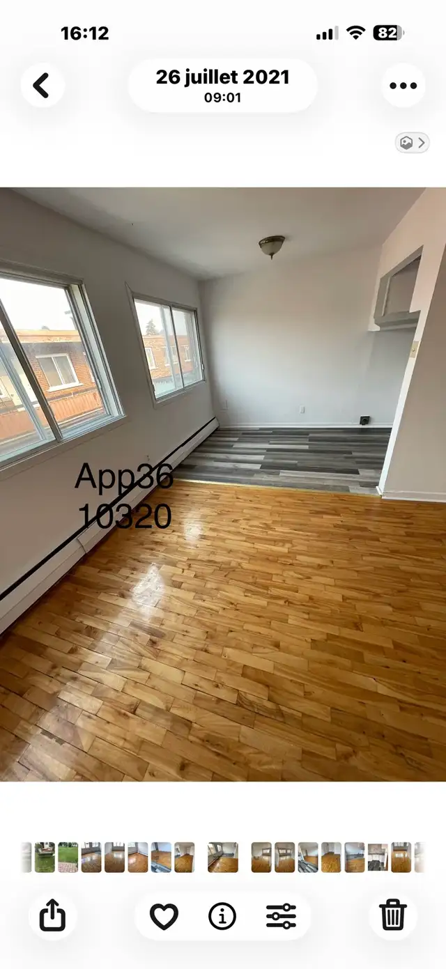 Apparemment à Ahuntsic 3 1/2