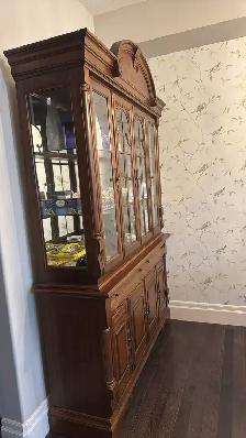 Wooden Hutch and Display Cabinet - Photo 2