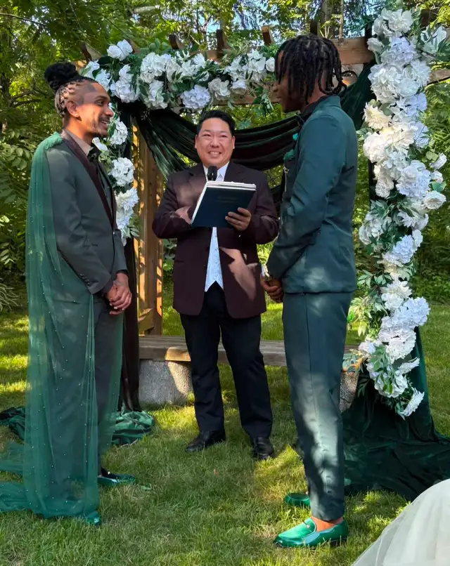 Licensed Wedding officiant