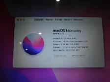 MacBook AIR 7.2 A1466  2017 128GB 8GB OS Monterey 12.7.6 - Photo 2