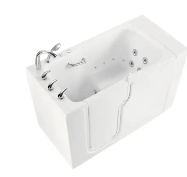 Ella Standard 52' x 30' Walk-In Whirlpool Bathtub