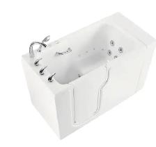 Ella Standard 52' x 30' Walk-In Whirlpool Bathtub