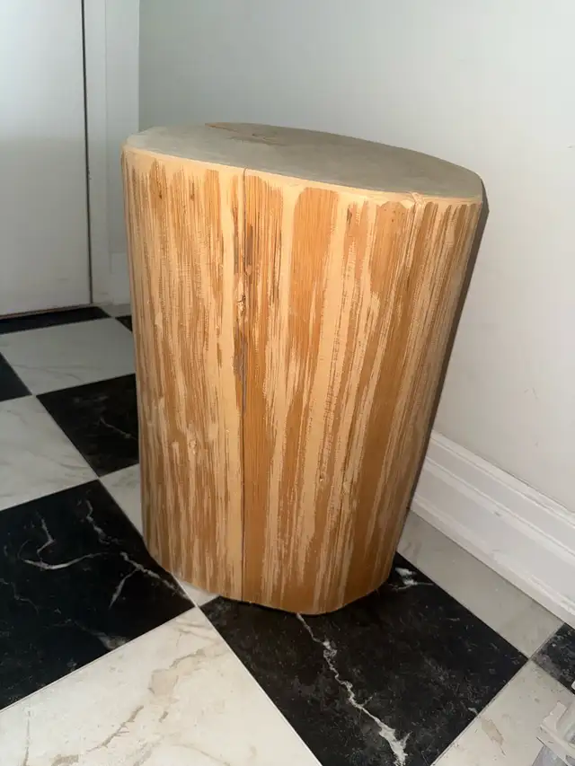 Unique Tree Trunk Table