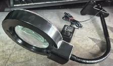 CLAMP-ON LED MAGNIFYING DESK LAMP – FLEXIBLE GOOSENECK – $30 - Photo 4