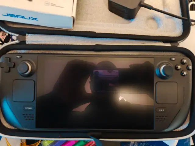 Steam deck LCD 512GB   extras