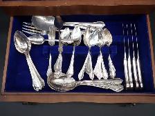Birks Flatware Chest With Contents - Photo 4