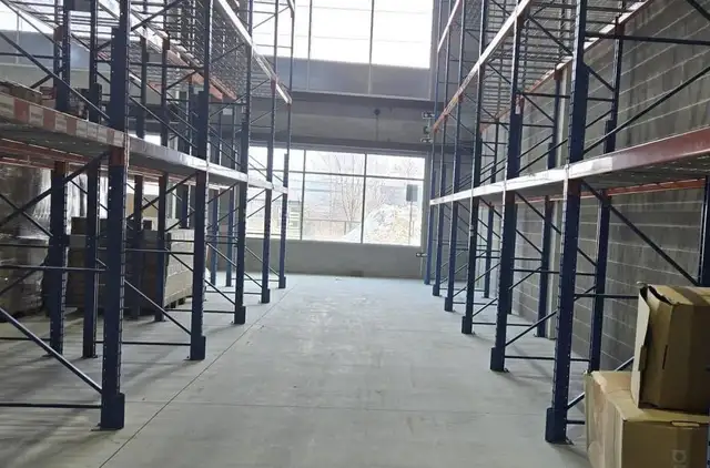 USED 25 ft tall Redirack Pallet Racking warehouse storage rack