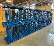 24' x 42' HD 13ga redirack end frames Uprights pallet racking - Photo 3