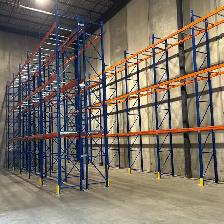 24' x 42' HD 13ga redirack end frames Uprights pallet racking - Photo 5