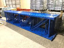 12' x 42' ,16' x 42' redirack end frames Uprights pallet racking - Photo 4