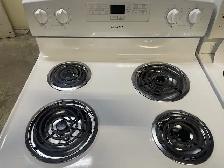 Cuisinière blanche ronds serpentins Amana - Photo 2