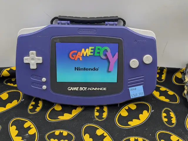 Gameboy Advance AGB-001 w/Case and light (#3060)