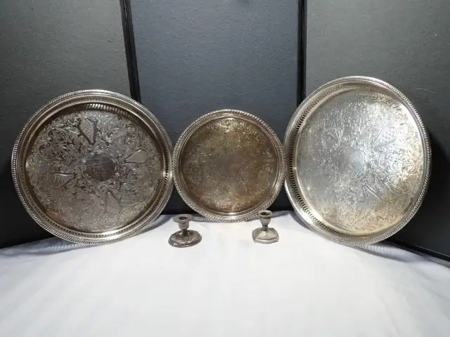 Silver Plate Trays