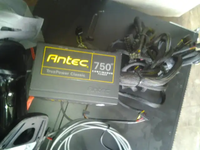 antec 750 watt gamer psu 5000  cisco routers pc mac laptops proj