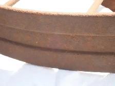 metal wheel for the yard - Photo 4
