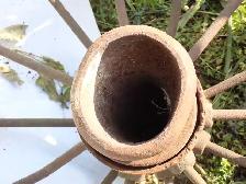 metal wheel for the yard - Photo 6