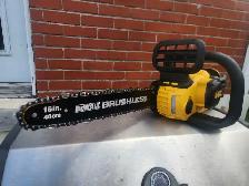 chainsaw scie à chaine Dewalt 60v - Photo 4