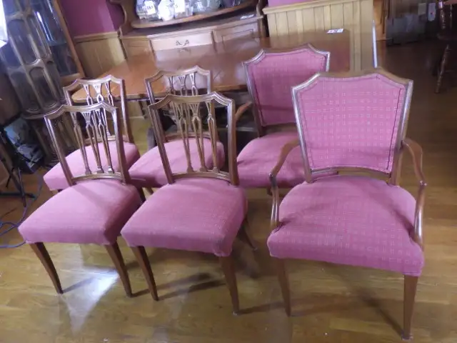French Empire Style Dining Chairs