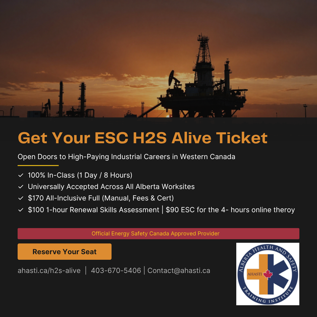 H2S Alive: Your Key to Safety and Compliance : July 25