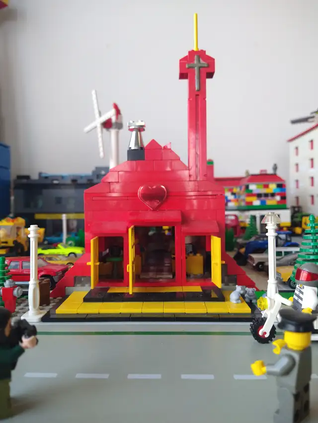 Lego Église (création unique Legomaniaque)