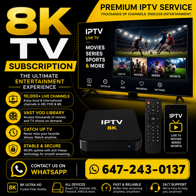 SUPER 4K QUALITY ENTERTAINMENT AVAILABLE