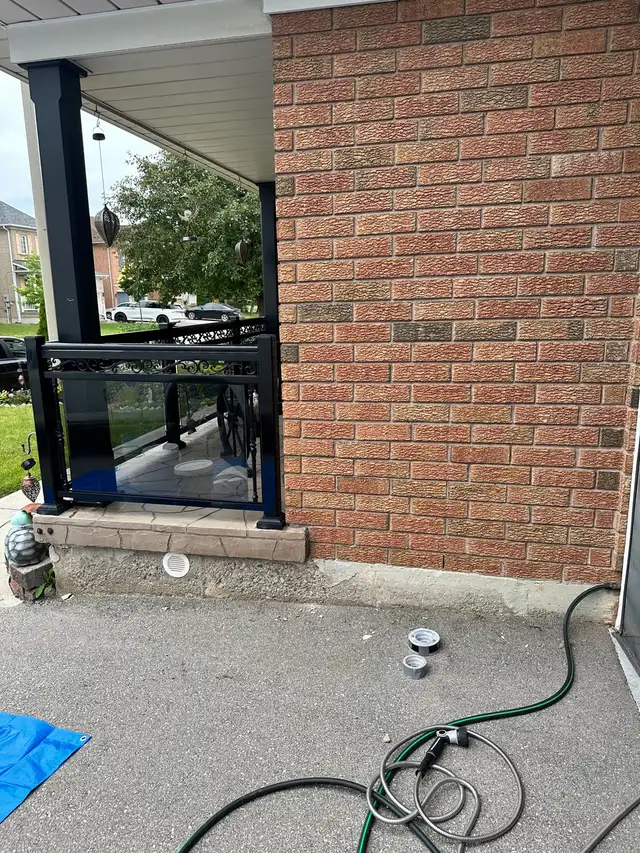 Foundation/stucco