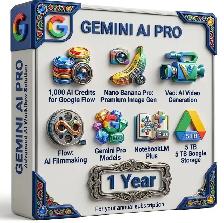 Gemini AI Pro   Veo 3   Flow   Whisk   5TB Google Drive | AI